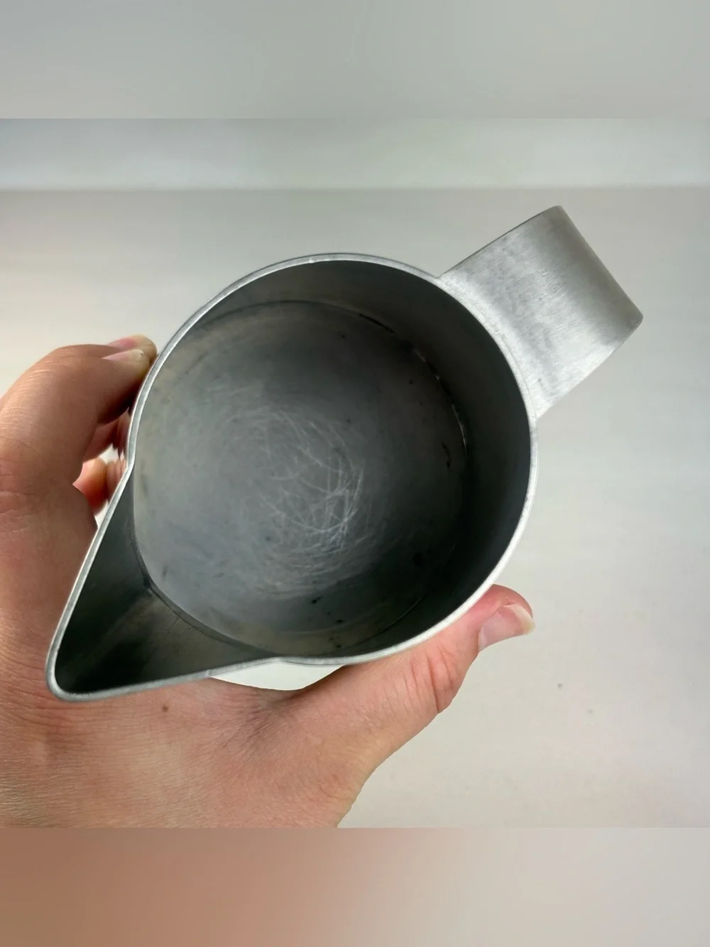1970s Modern Design Pewter Pitcher Handmade by Ivan H. Crowell | Made in Canada